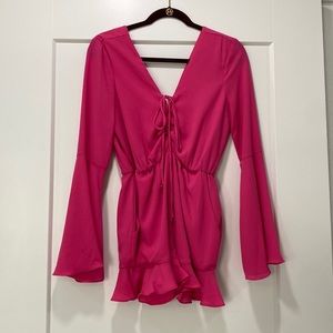Hot Pink Gianni Bini Romper